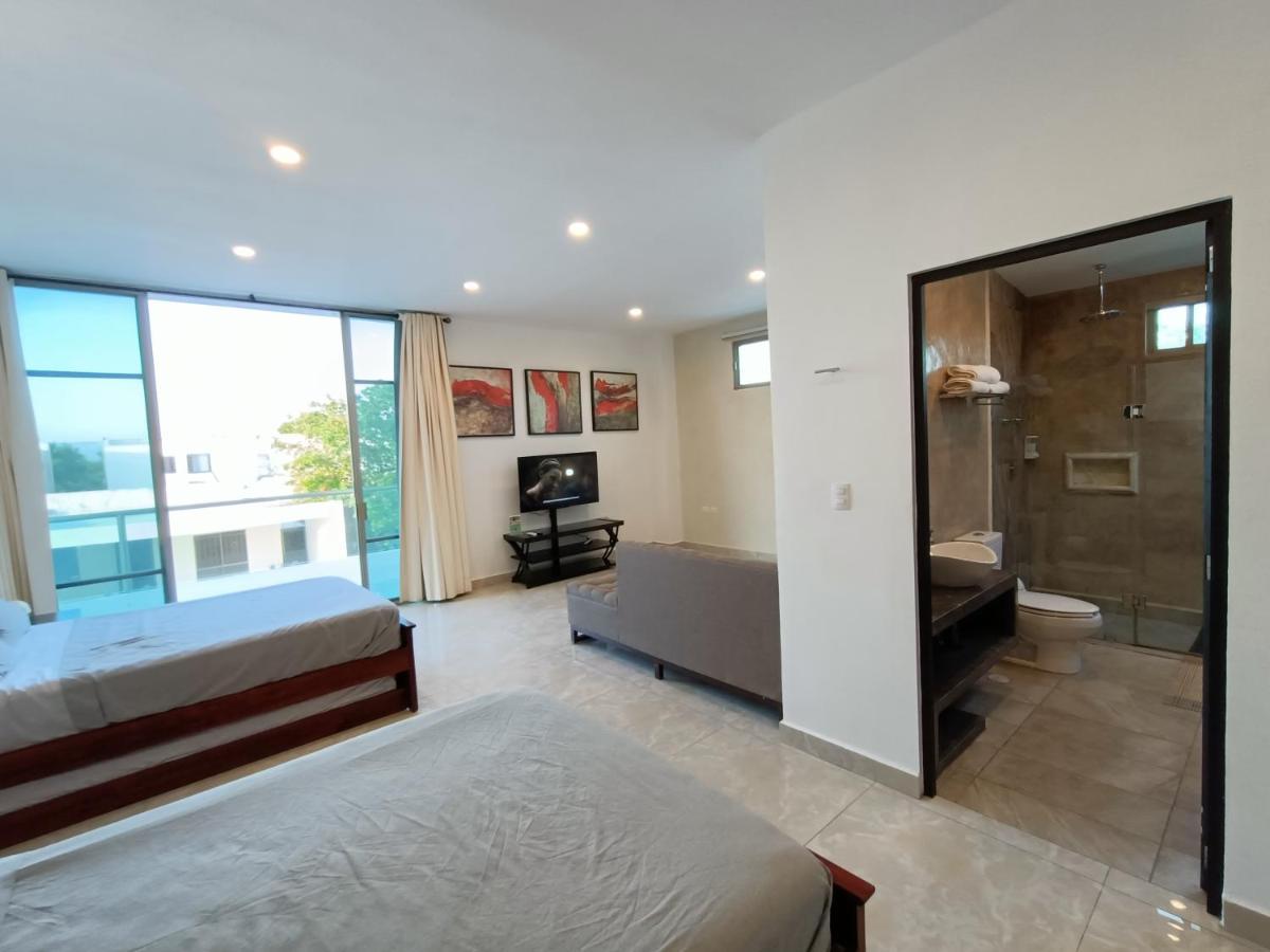 Casa Hector, con Jacuzzi, cerca del Foro GNP. Villa Mérida Exterior foto